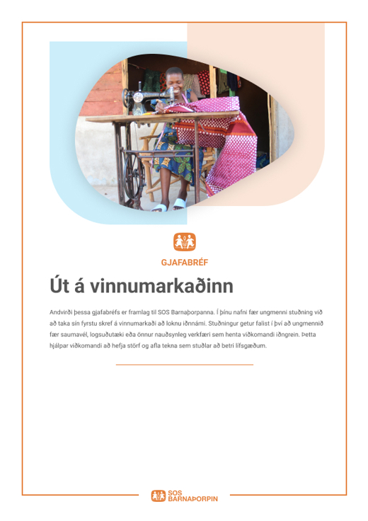 Út á vinnumarkaðinn