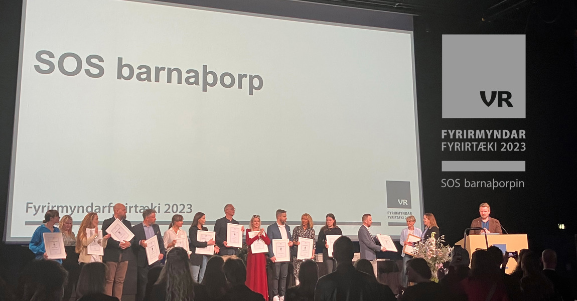 SOS Barnaþorpin eru fyrirmyndafyrirtæki V.R. annað árið í röð