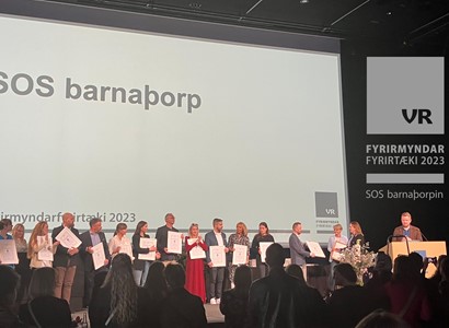 SOS Barnaþorpin eru fyrirmyndafyrirtæki V.R. annað árið í röð