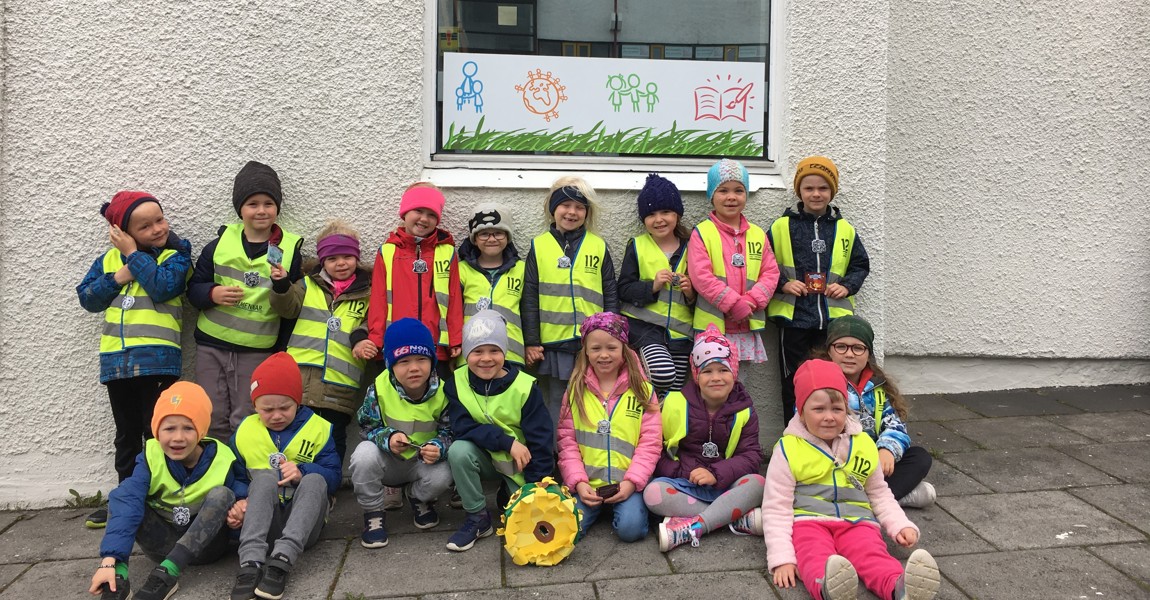 Börnin í Arnarsmára söfnuðu fyrir SOS Barnaþorpin