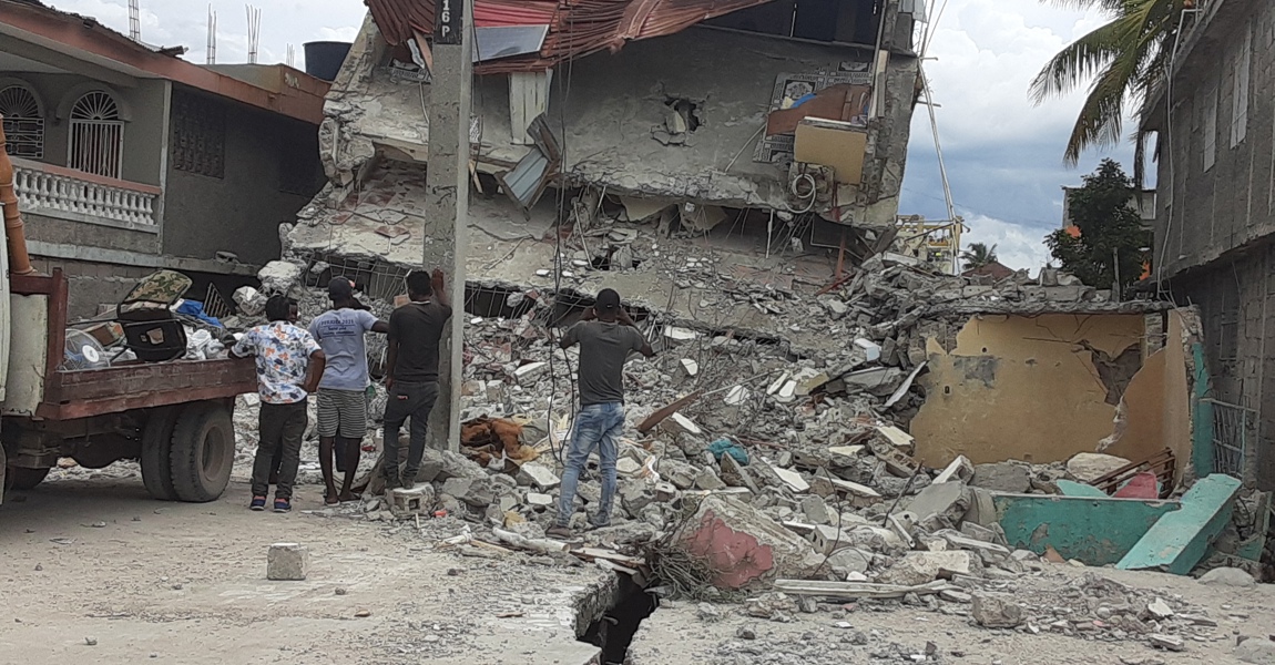 Vegna jarðskjálfta á Haítí!