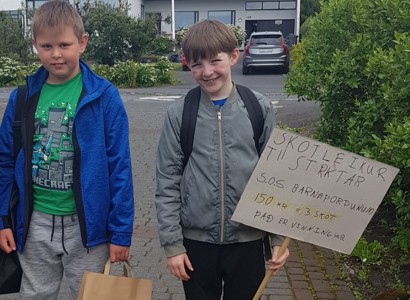 Efndu til tívolíleiks til styrktar SOS