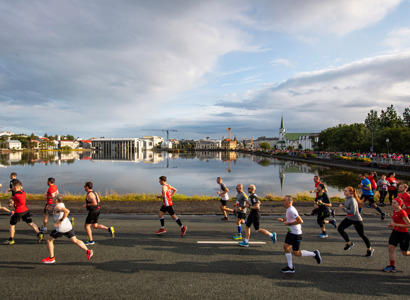 Maraþoninu aflýst en söfnun heldur áfram