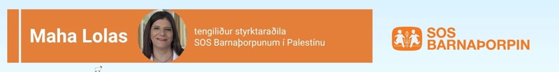 Maha Lolas skrifar frá Palestínu.